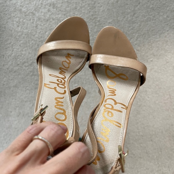 SAM EDELMAN HEEL SANDAL DRESS OPEN TOE pump - Picture 7 of 7